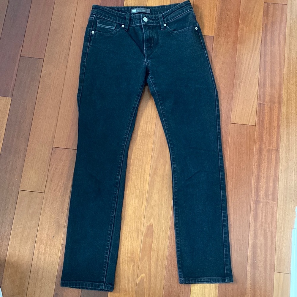 vintage black levi jeans